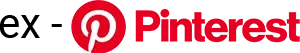 Ex pinterest logo